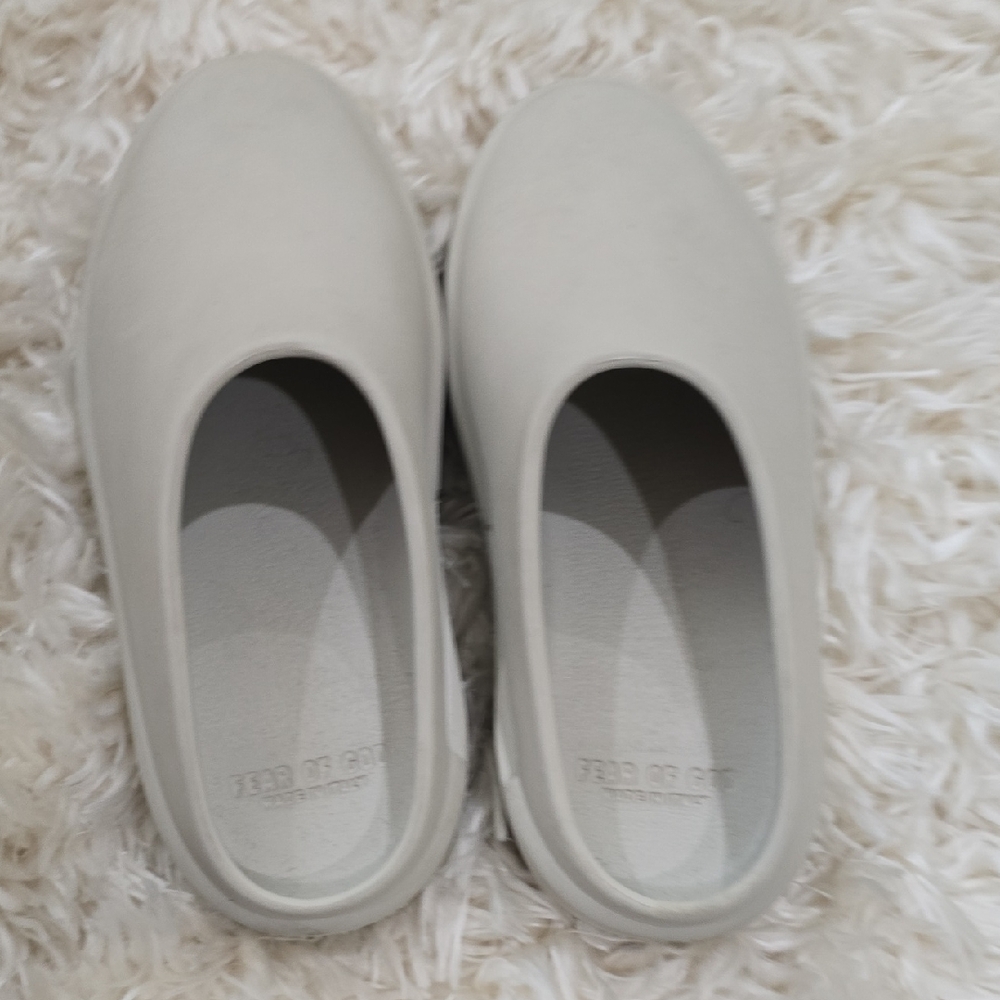 Fear of God Cement Color Slip-On Shoes Size 31